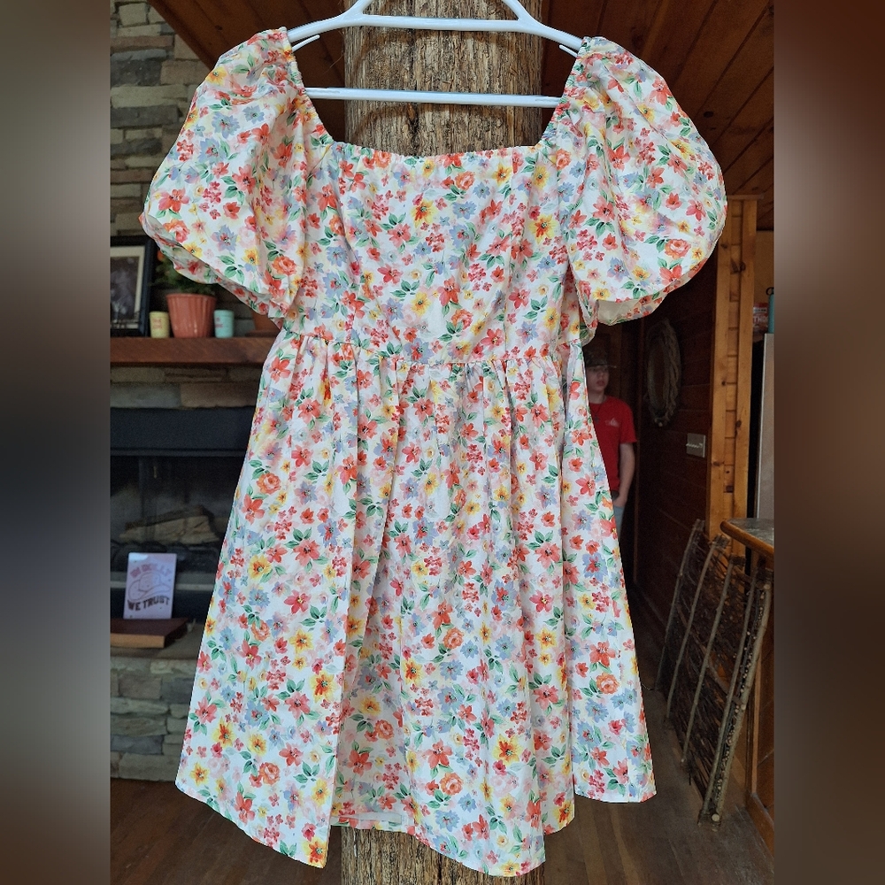 Floral Dress by Shein Large